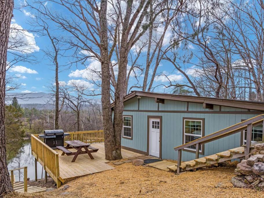 Lazy Lake 3Br Cabin W/ Mtn Views + Hot Tub +Wi-Fi 루레이 외부 사진