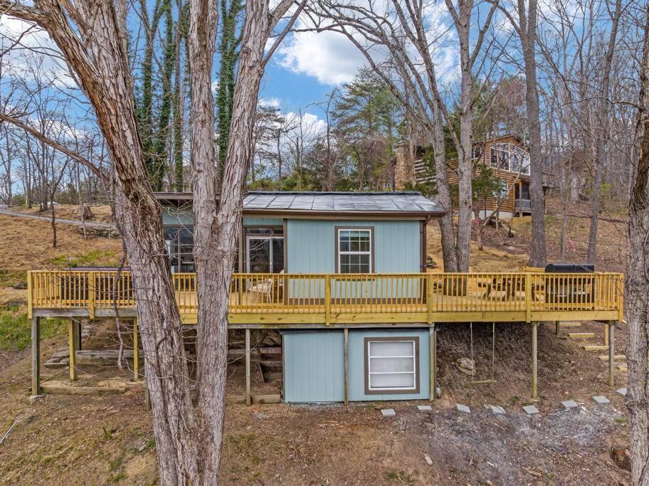 Lazy Lake 3Br Cabin W/ Mtn Views + Hot Tub +Wi-Fi 루레이 외부 사진