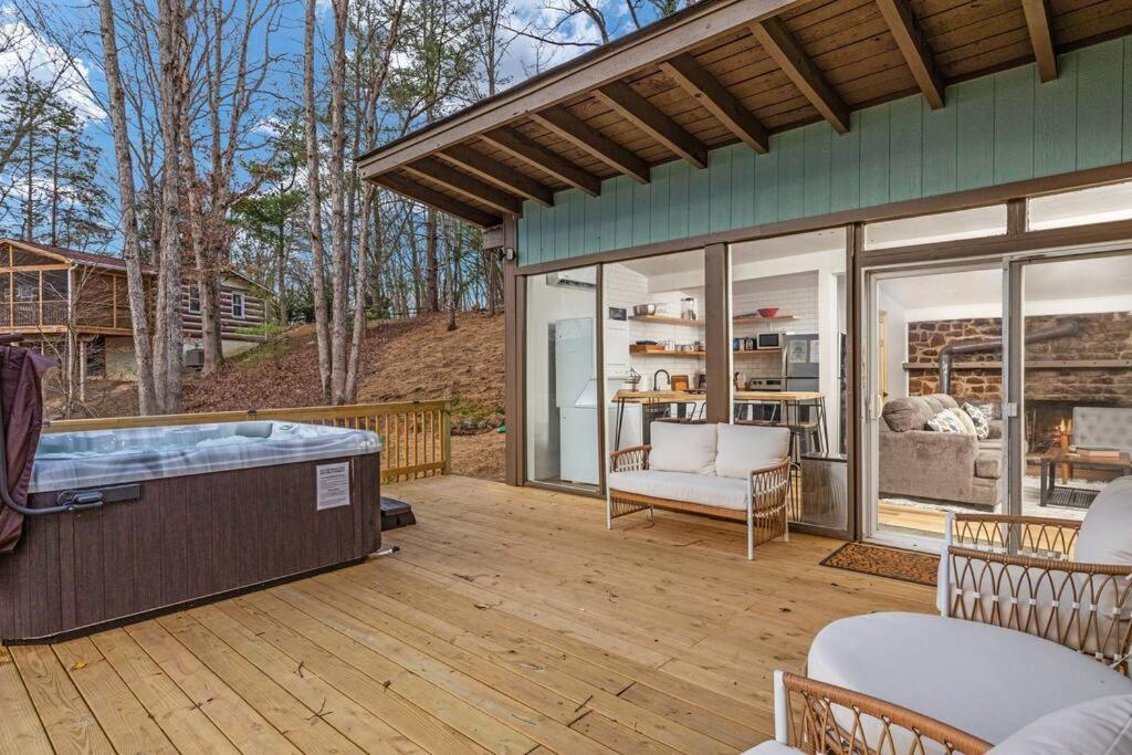 Lazy Lake 3Br Cabin W/ Mtn Views + Hot Tub +Wi-Fi 루레이 외부 사진