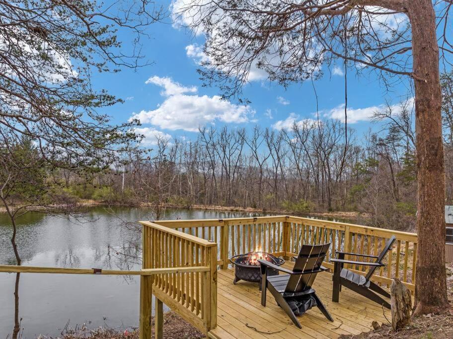 Lazy Lake 3Br Cabin W/ Mtn Views + Hot Tub +Wi-Fi 루레이 외부 사진