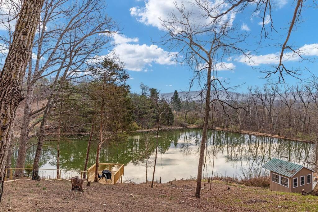 Lazy Lake 3Br Cabin W/ Mtn Views + Hot Tub +Wi-Fi 루레이 외부 사진