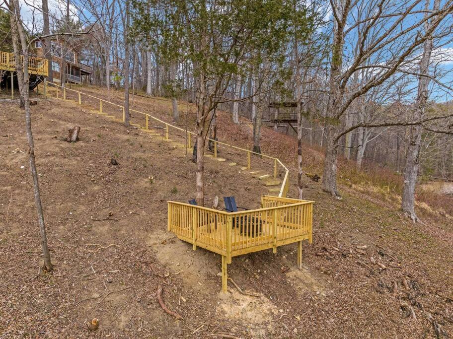 Lazy Lake 3Br Cabin W/ Mtn Views + Hot Tub +Wi-Fi 루레이 외부 사진